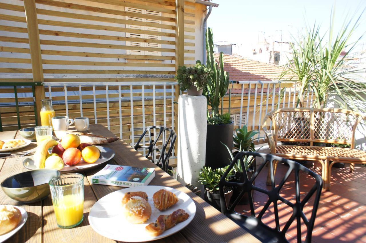 Ze Perfect Place - Vieux Nice - Exceptionnel Appartement - Calme Et Terrasse Avec Vues Exteriör bild